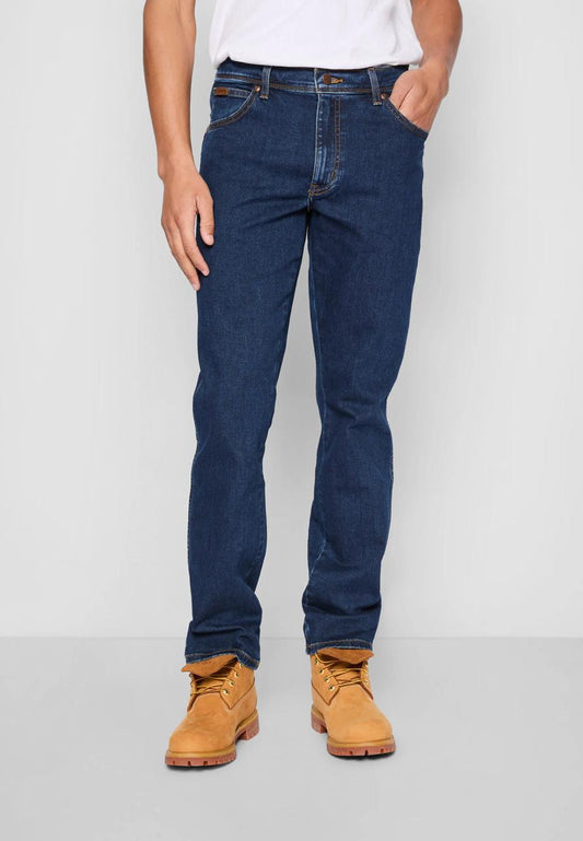 ORIGINAL Wrangler TEXAS - Straight leg jeans - darkstone DLS019