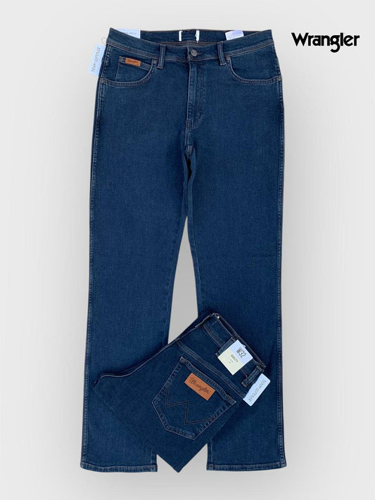 ORIGINAL Wrangler TEXAS - Straight leg jeans - darkstone DLS019