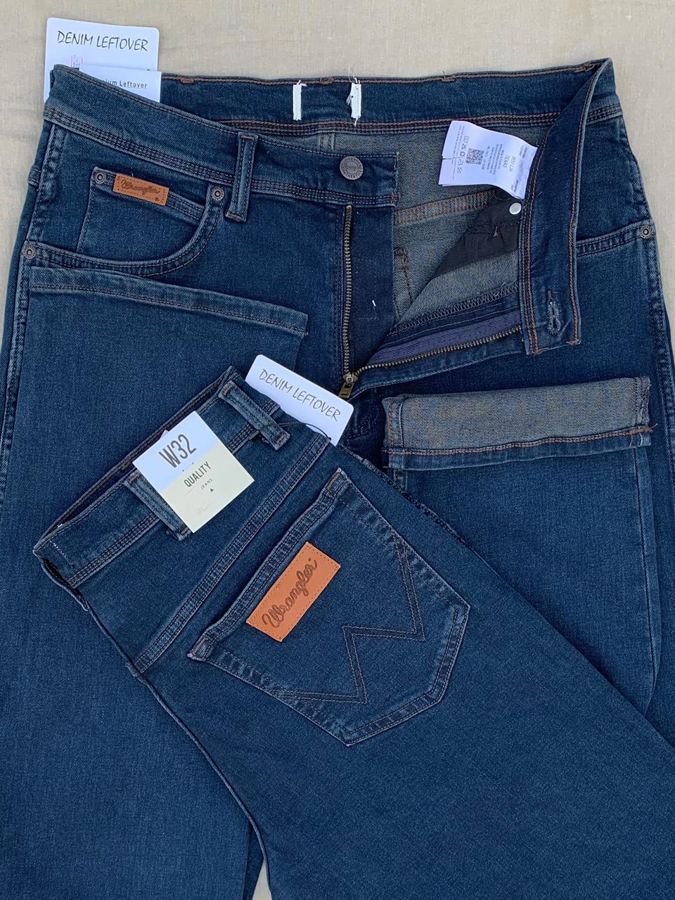 ORIGINAL Wrangler TEXAS - Straight leg jeans - darkstone DLS019
