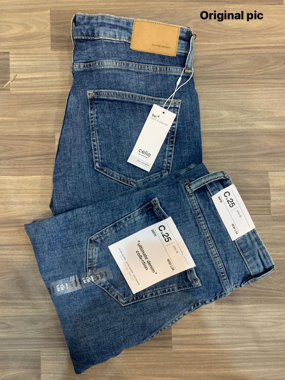 ORIGINAL CELIO SLIM FIT stretchable double stone  DLS020