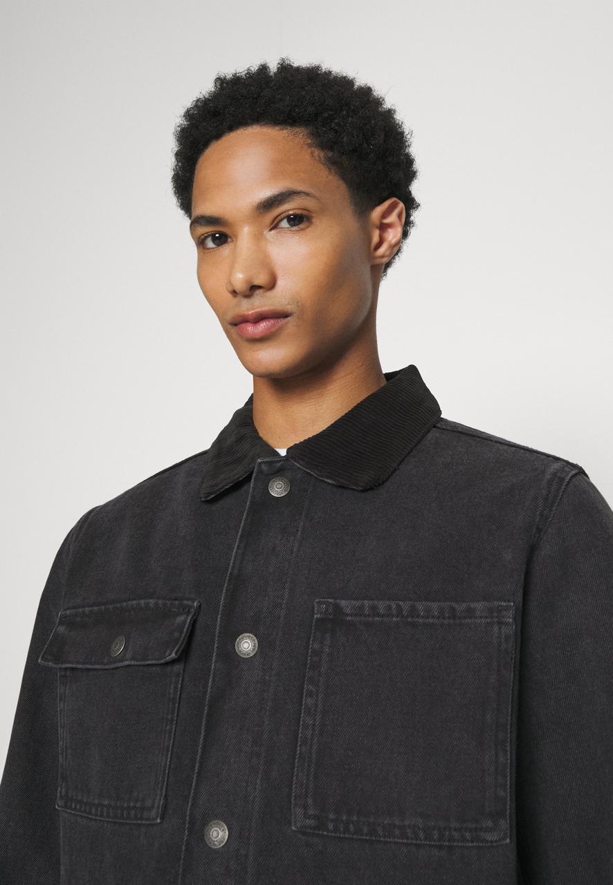 Jack & Jones- Denim jacket -black denim