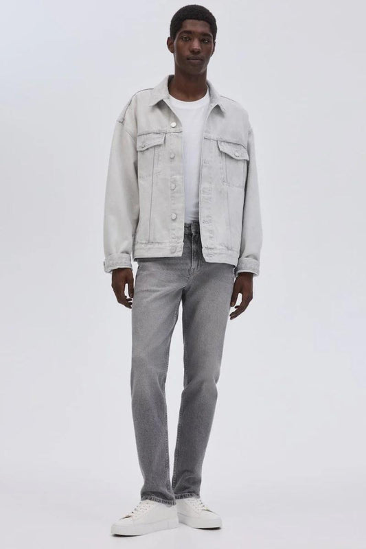 ORIGINAL H&M light Grey Regular Tapered Jeans Stretchable Jeans DLS21