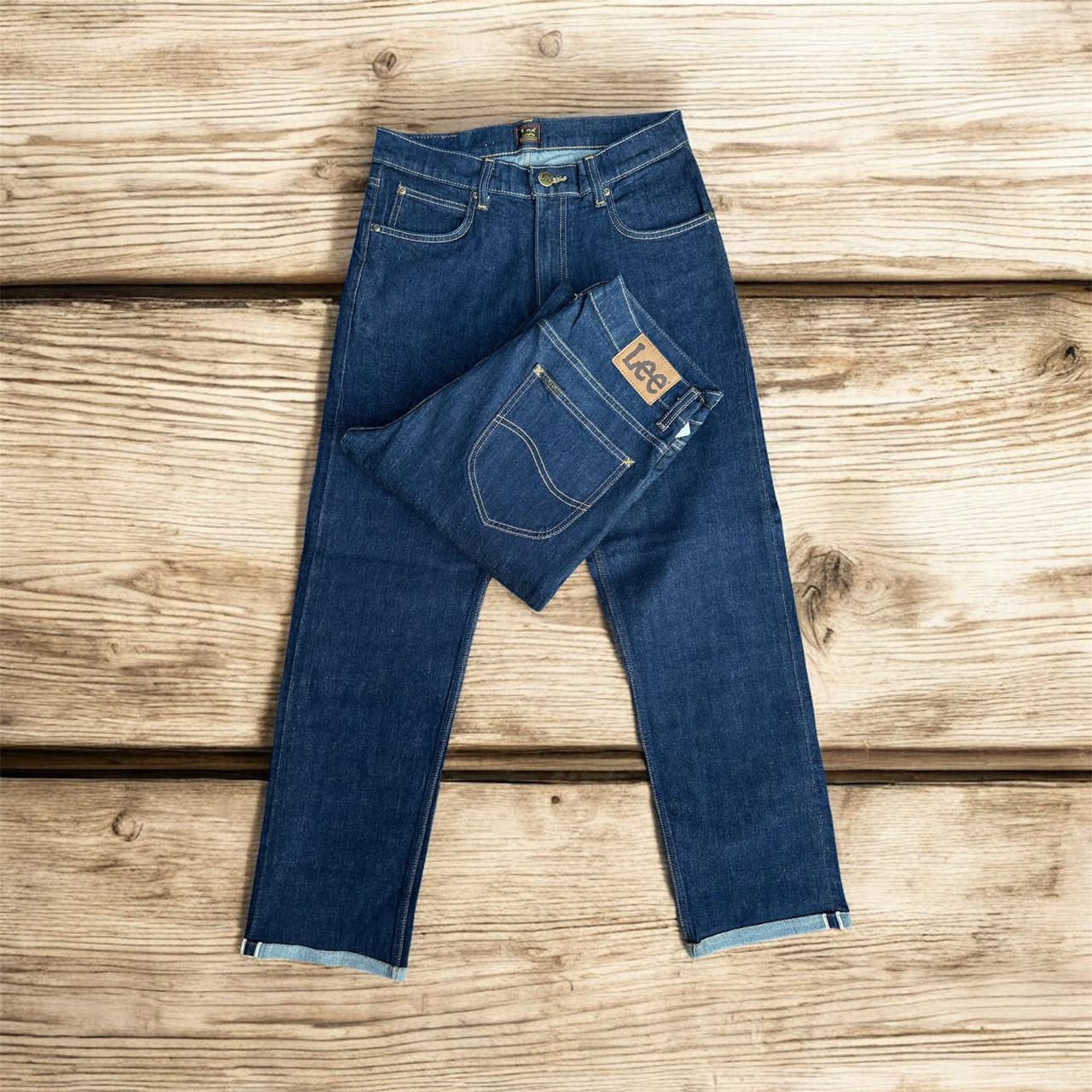 ORIGINAL LEE Japanese selvedge denim,DARKWASH DLS026