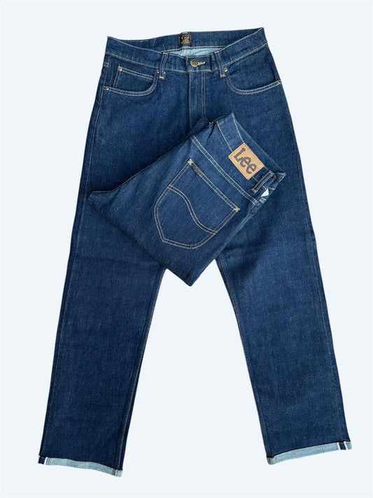 ORIGINAL LEE Japanese selvedge denim,DARKWASH DLS026