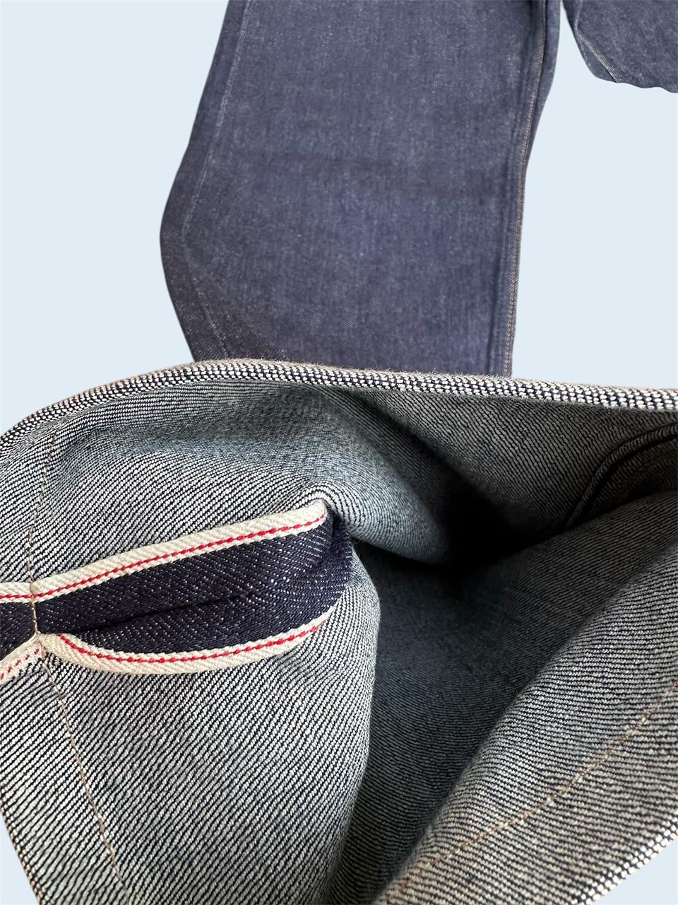 ORIGINAL LEE Japanese selvedge denim,DARKWASH DLS026