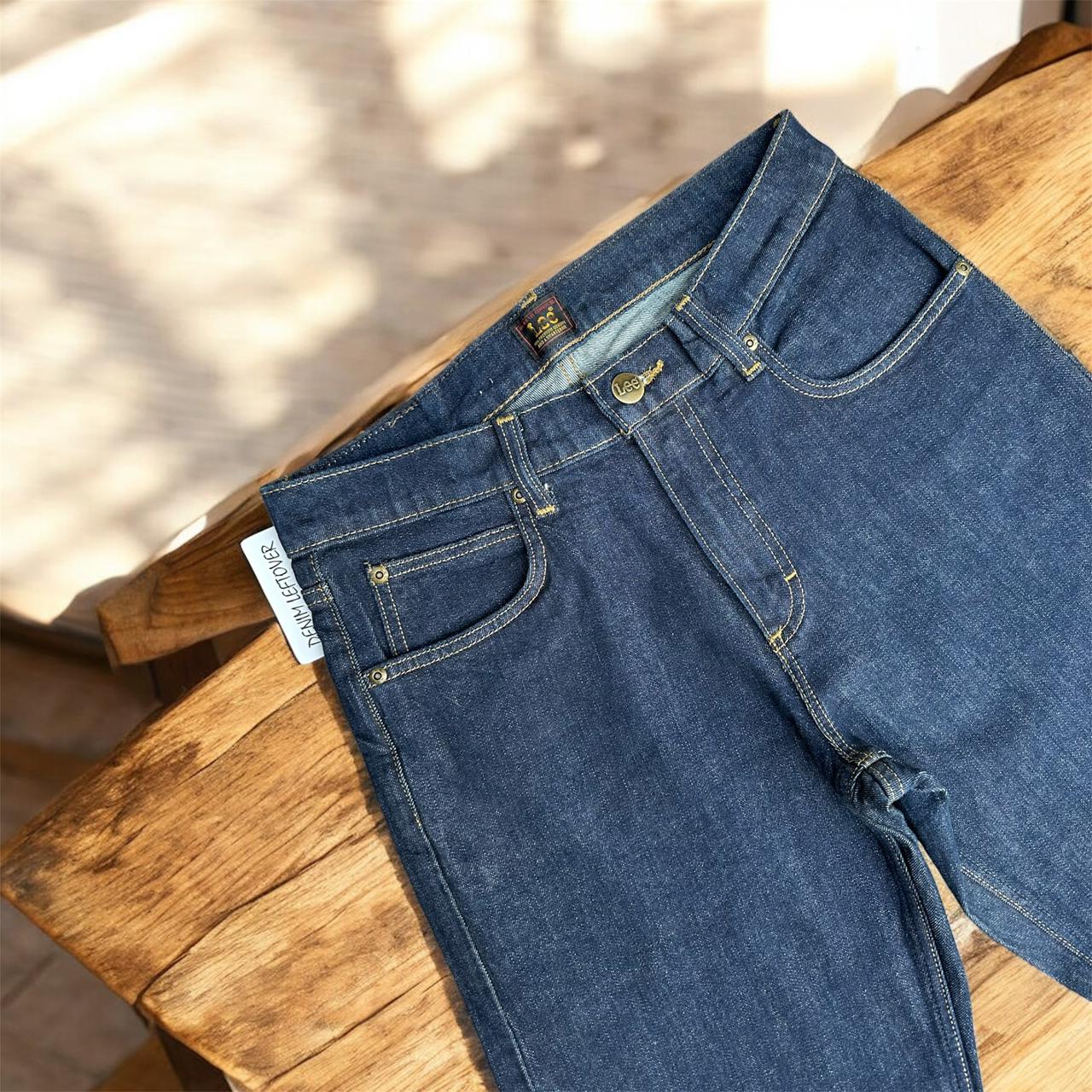 ORIGINAL LEE Japanese selvedge denim,DARKWASH DLS026