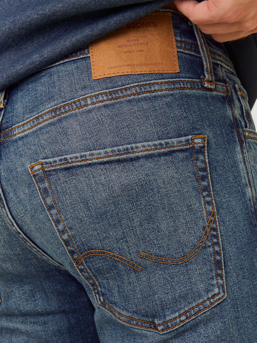 ORIGINAL J&J Greenish Stretchable fabric Jeans DLS36