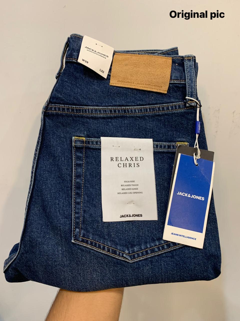 ORIGINAL J&J blue wash Relaxed Fit Jeans DLS018