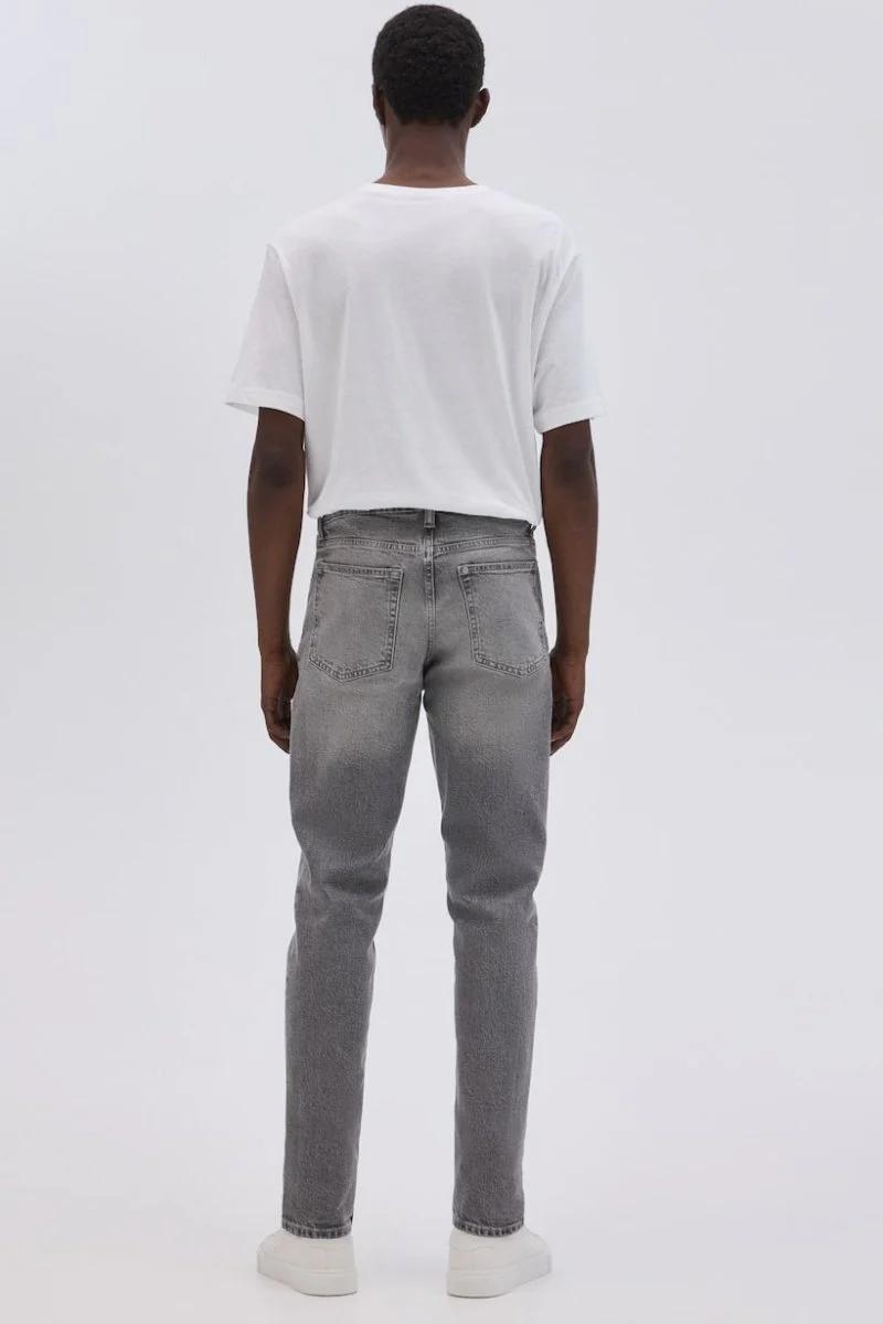 ORIGINAL H&M light Grey Regular Tapered Jeans Stretchable Jeans DLS21