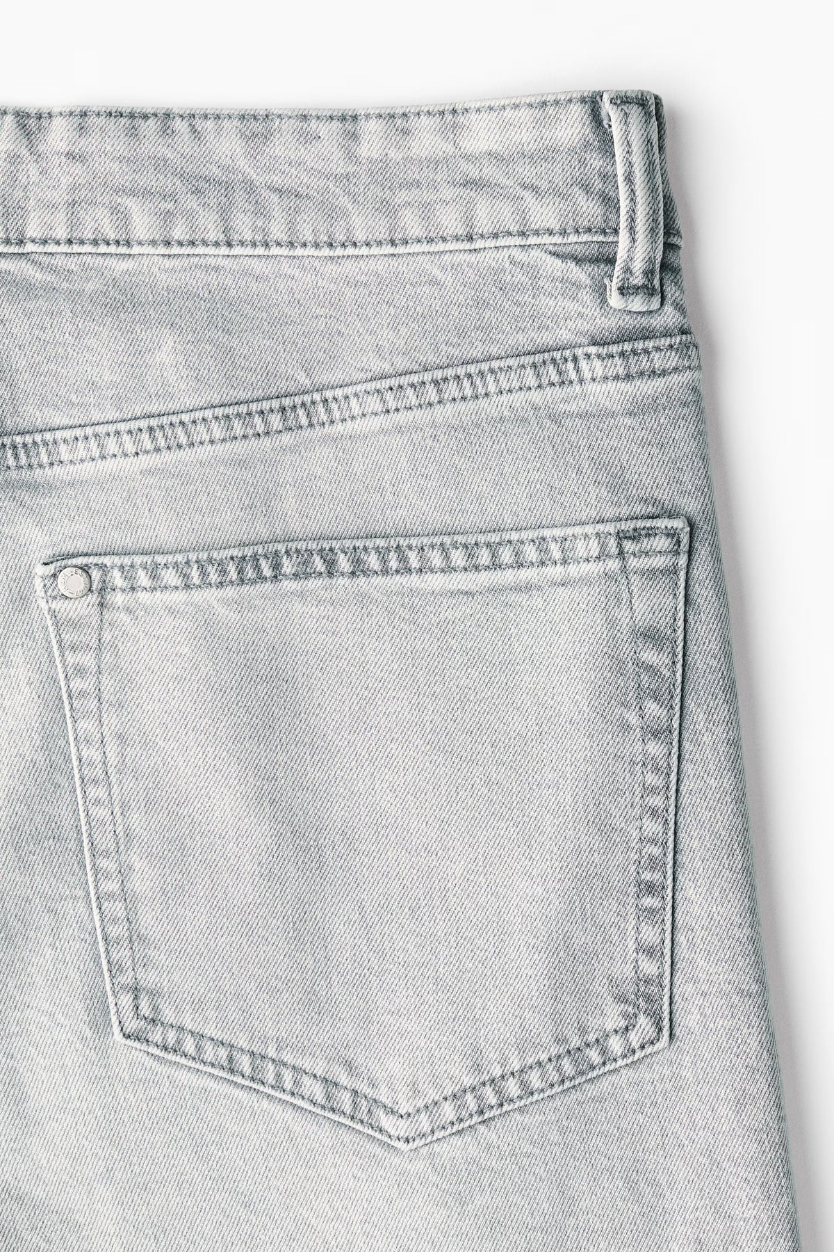ORIGINAL H&M LIGHT GREY JEANS  fabric Jeans DLS40