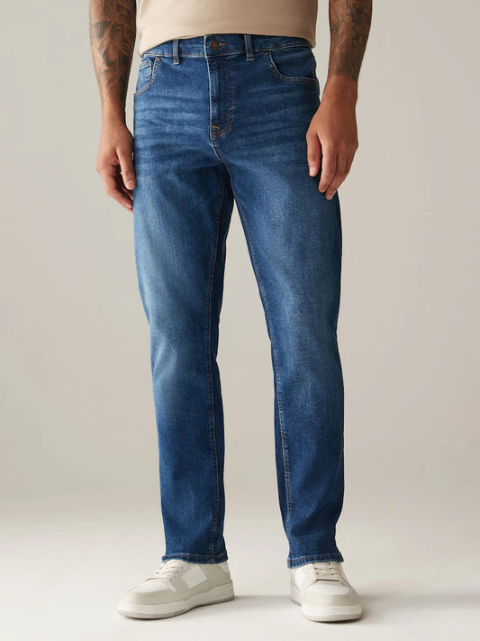 ORIGINAL Blue Slim Fit Classic Stretch Jeans DLS02