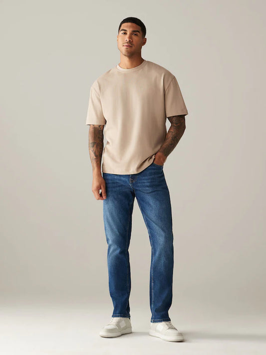 ORIGINAL Blue Slim Fit Classic Stretch Jeans DLS02