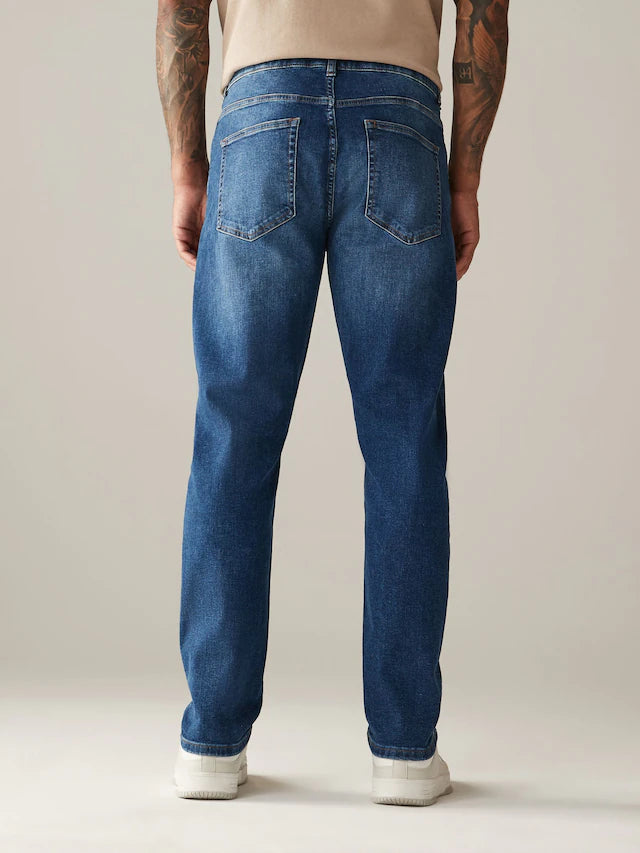ORIGINAL Blue Slim Fit Classic Stretch Jeans DLS02