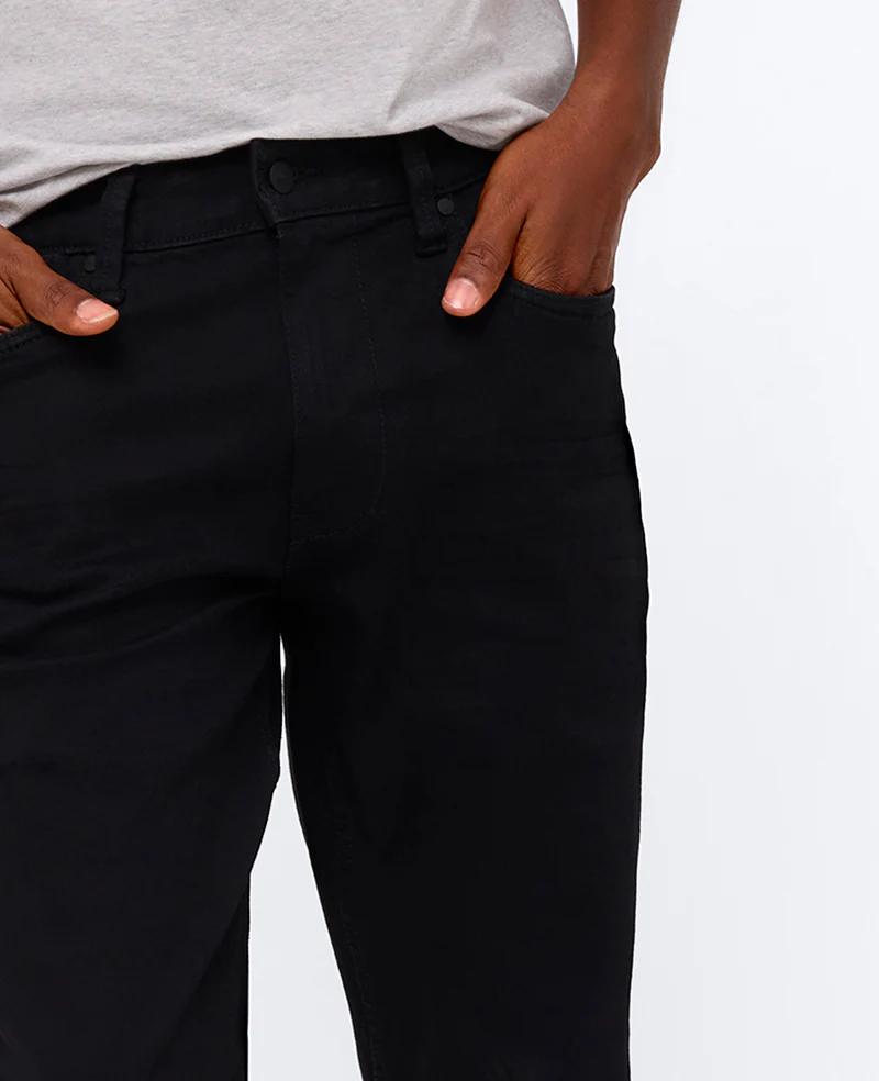 ORIGINAL black Athletic-Fit Recycled Stretch Denim Jean softfabric DLS11