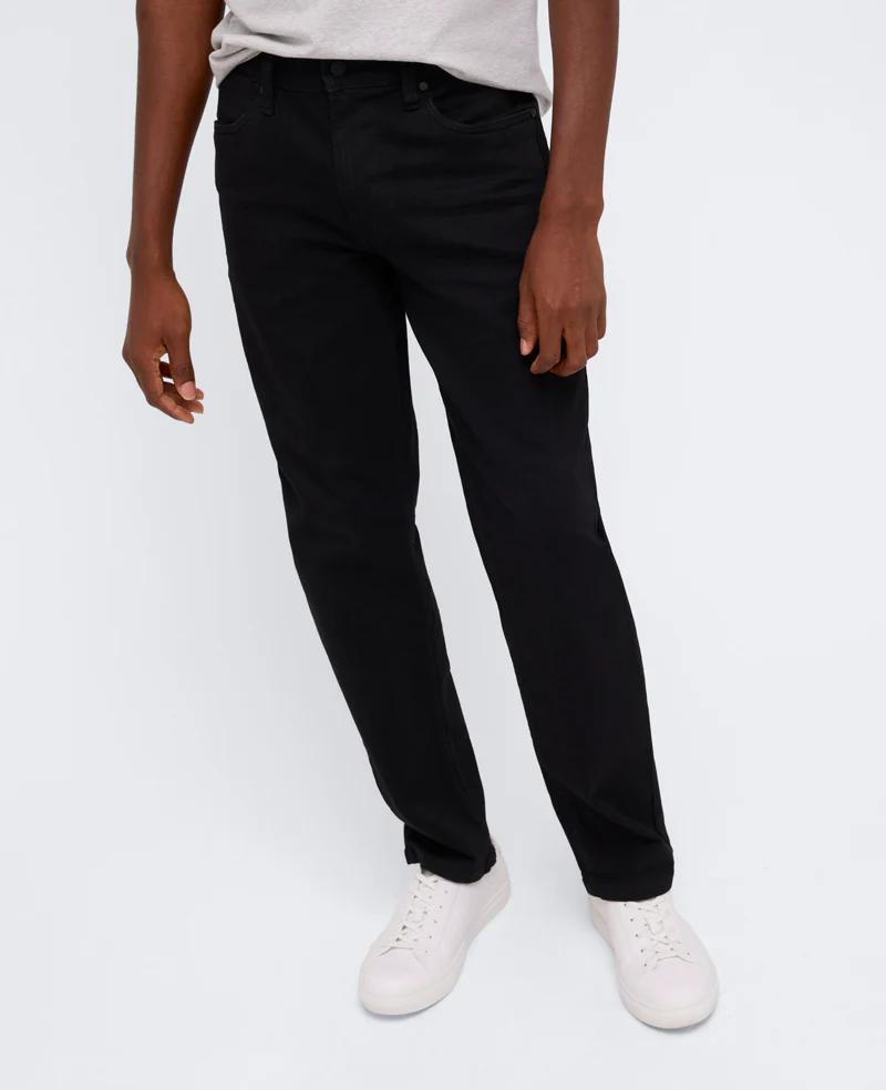 ORIGINAL black Athletic-Fit Recycled Stretch Denim Jean softfabric DLS11