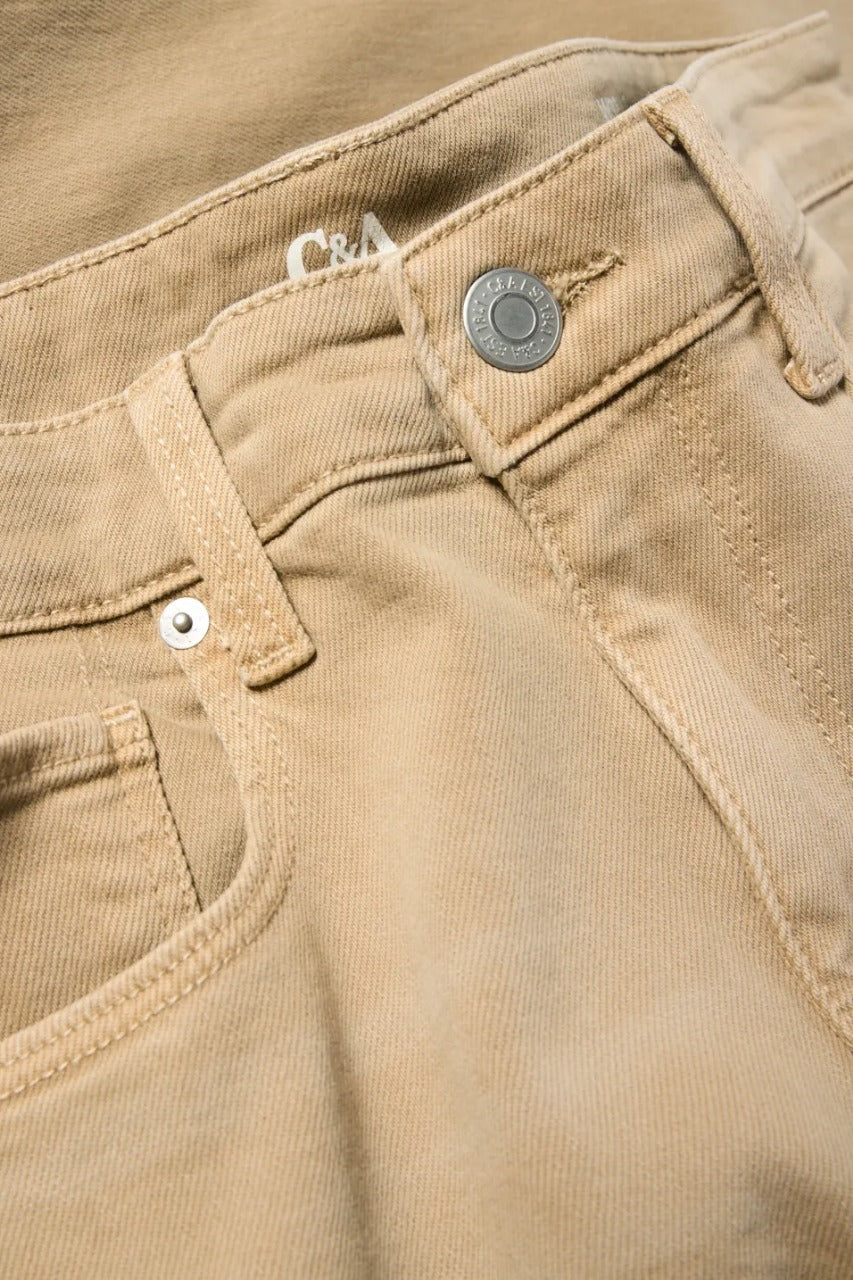 ORIGINAL C&A Beige Slim Fit Stretchable/soft fabric Jeans DLS033