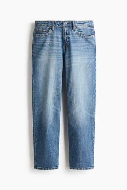 ORIGINAL H&M BLUE REULAR FIT JEANS Stretchable fabric Jeans DLS35