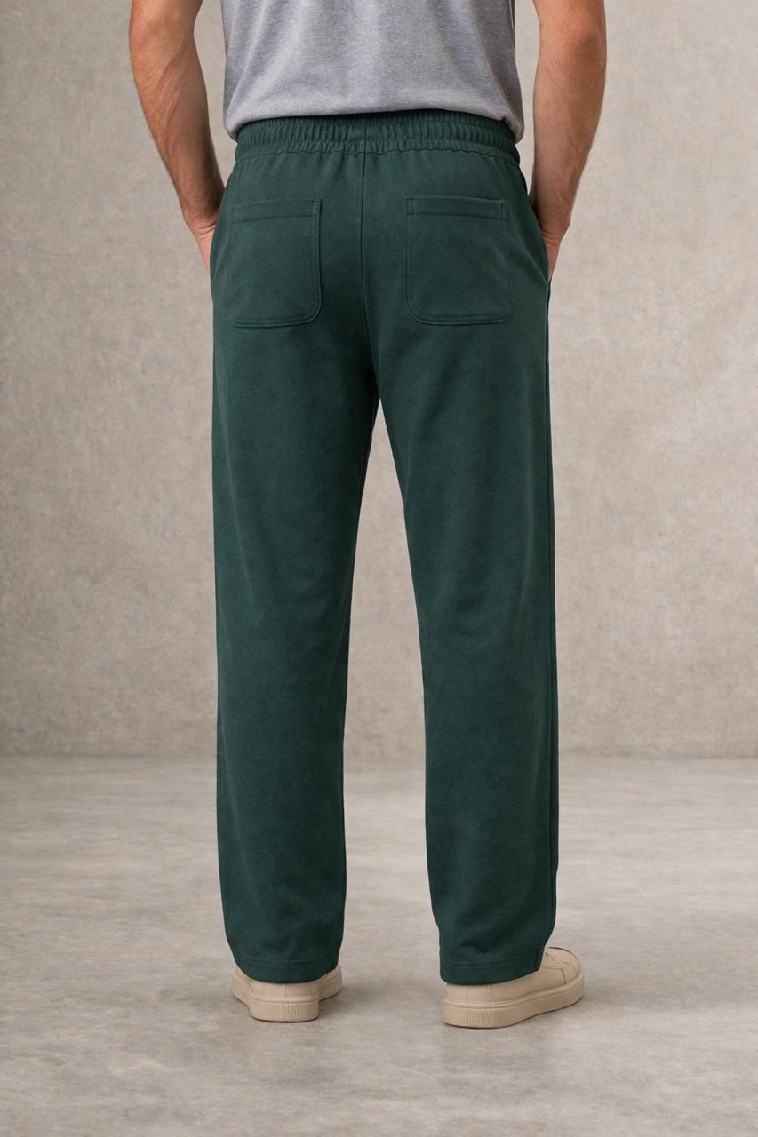 Men’s Premium Relaxed-Fit Baggy Green trouser