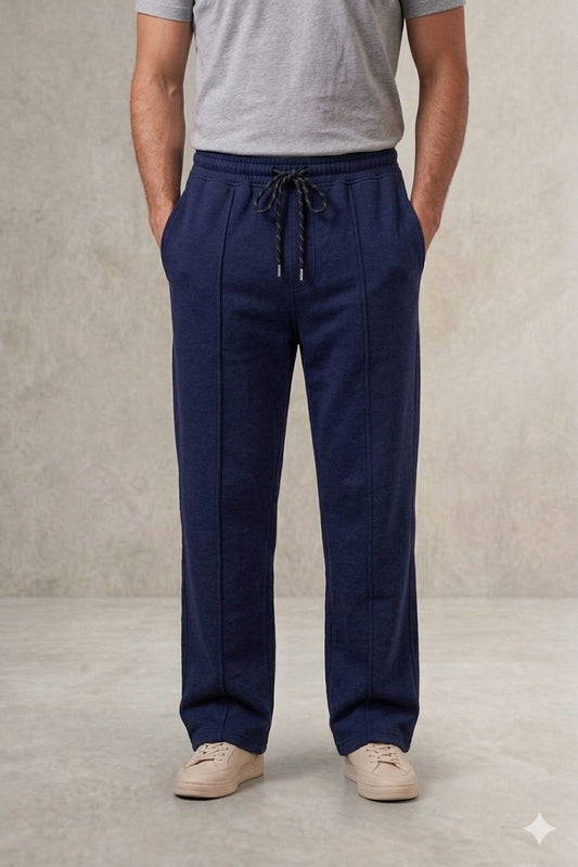 Men’s Premium Relaxed-Fit Baggy blue trouser