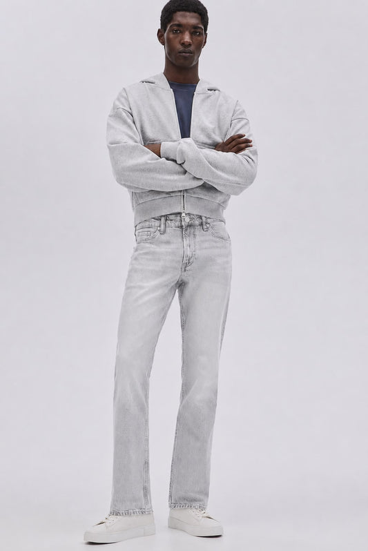 ORIGINAL H&M LIGHT GREY JEANS  fabric Jeans DLS40