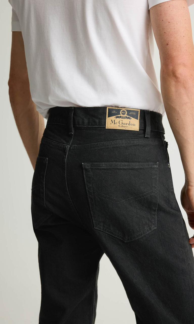 ORIGINAL Black Mens Relaxed fit Jeans Stretchable DLS06