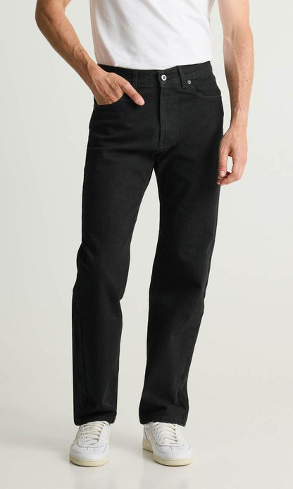 ORIGINAL Black Mens Relaxed fit Jeans Stretchable DLS06
