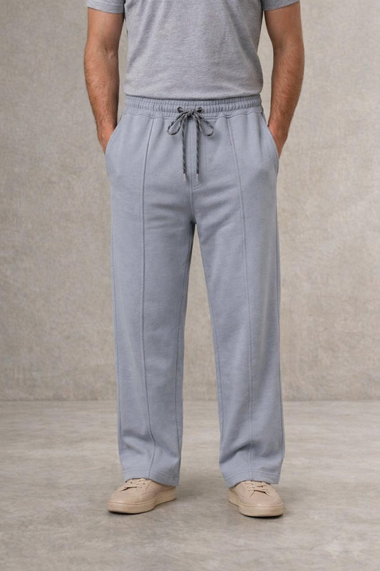 Men’s Premium Relaxed-Fit Baggy trouser light grey