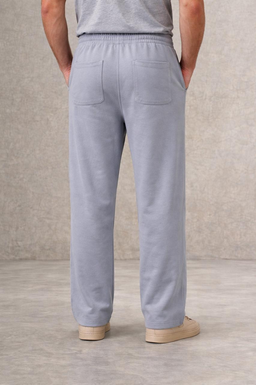 Men’s Premium Relaxed-Fit Baggy trouser light grey