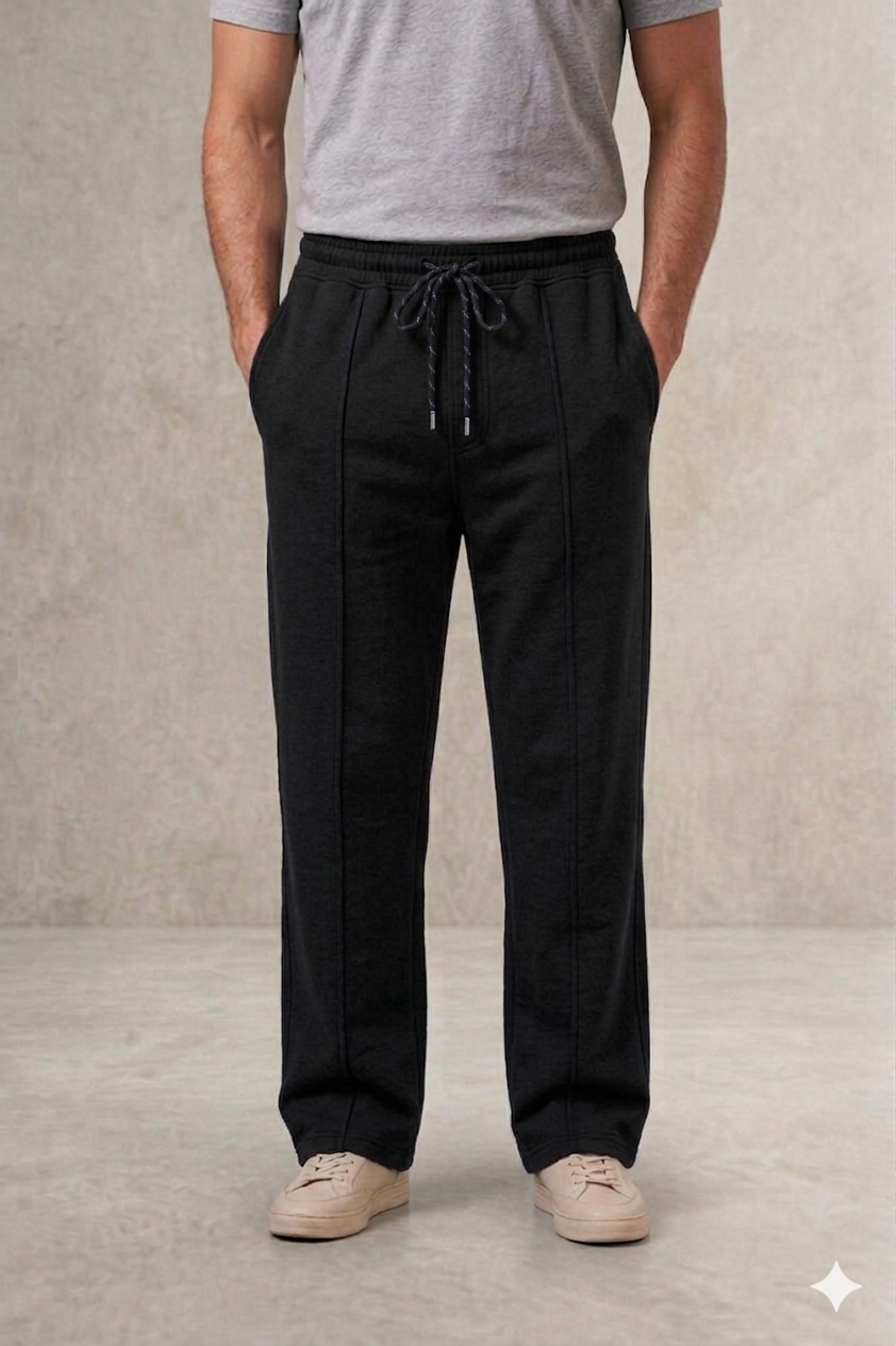 Men’s Premium Relaxed-Fit Baggy trouser black